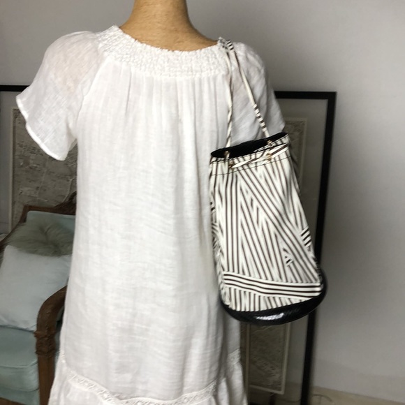 Henri Bandel desturbed Backpack canvas and leather main image 11